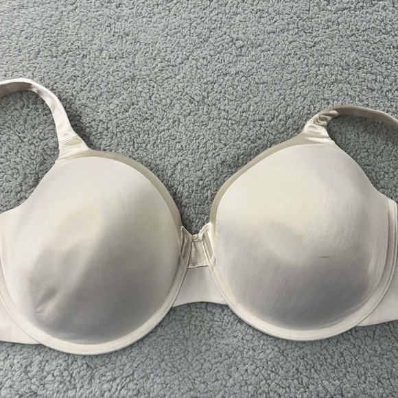 Vanity Fair Bra 42DD T-Shirt Bra 76338  Illumination Support Satin trim - Picture 1 of 10